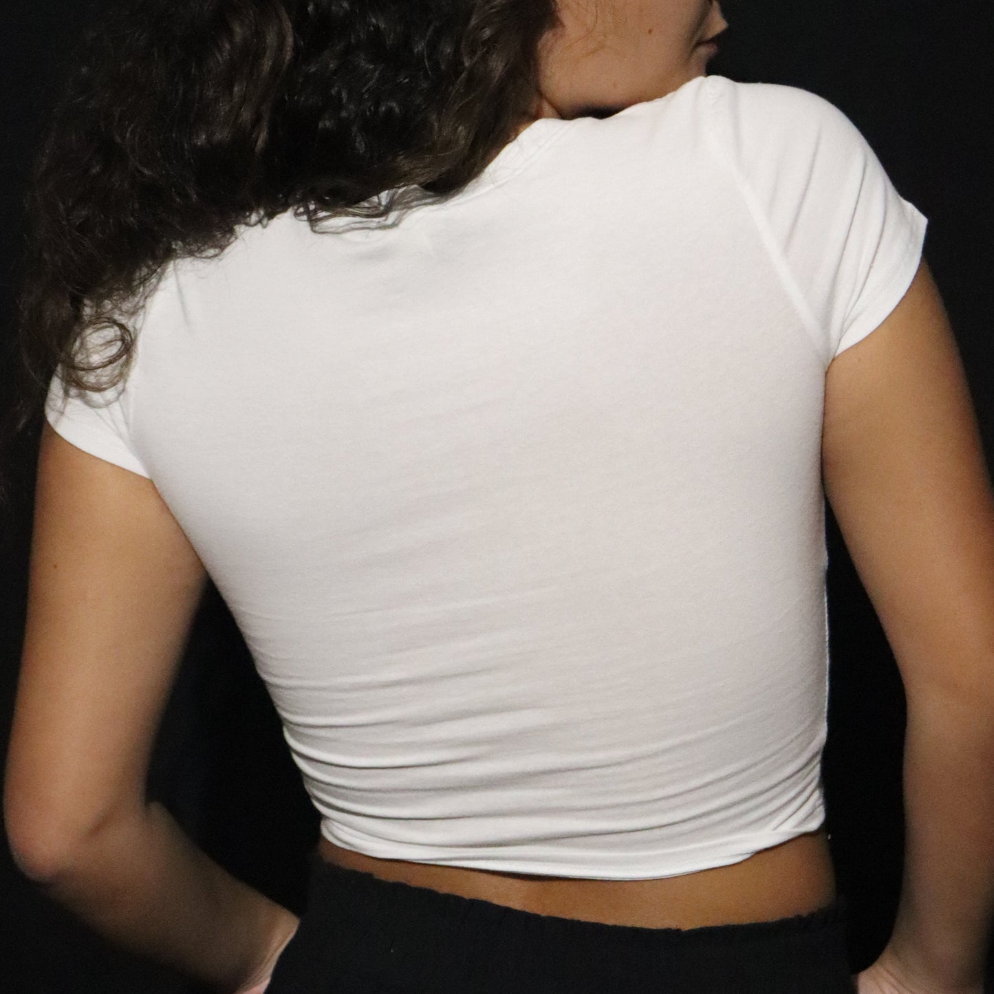 Crop-Top Blanc (col V)