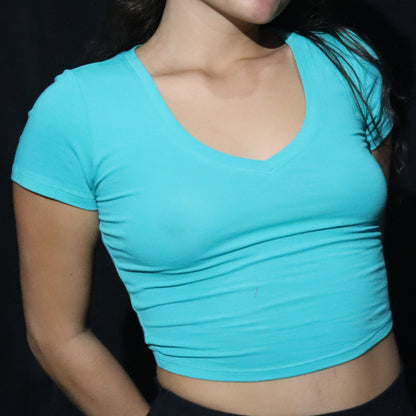 Crop-Top Turquoise (col V)
