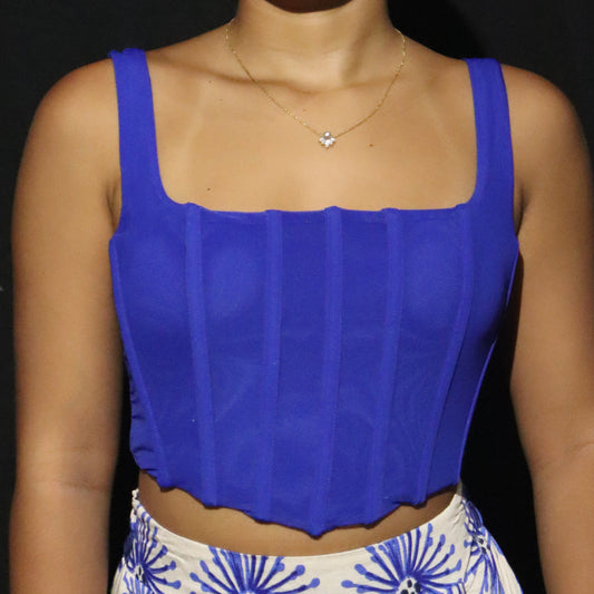 Corset - Bleu marine