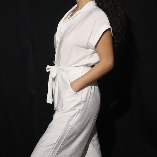 Combi-pantalon Blanc